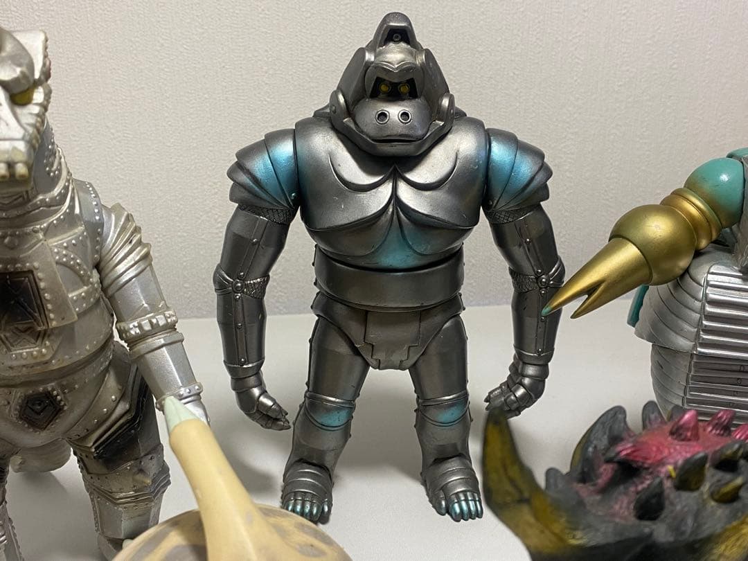 フィギュアソフビ　モゲラ　バトラ　メカニコング　エレキング　メカゴジラ　他