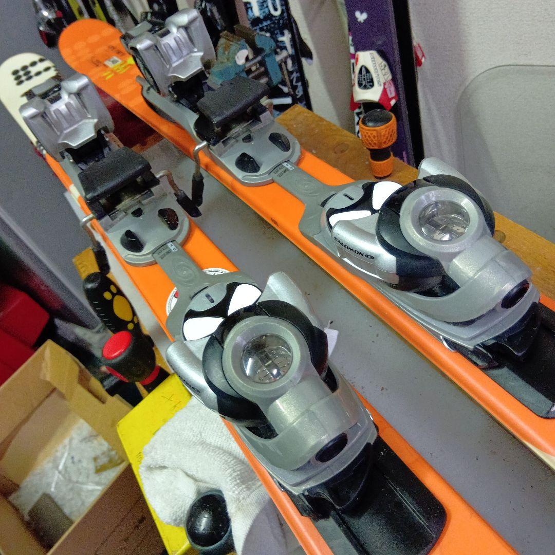 145cmサロモン…メンテナス済 フリースタイルスキー