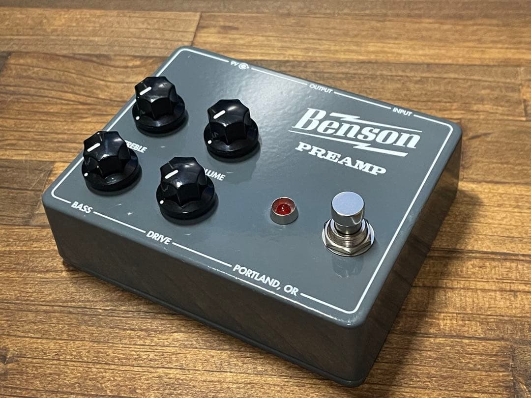 Benson Amps Preamp Pedal オーバードライブ プリアンプ
