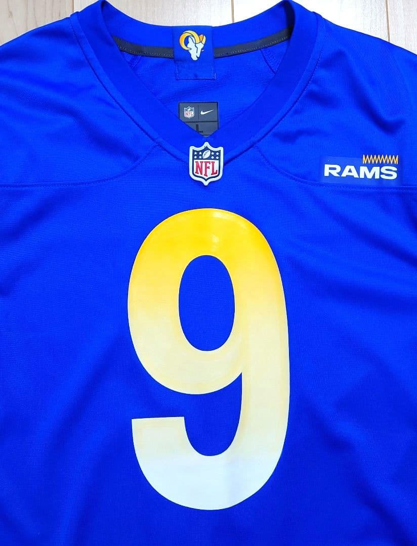 NFL ラムズ マシュー・スタッフォード NIKE レプリカジャージ【LG】