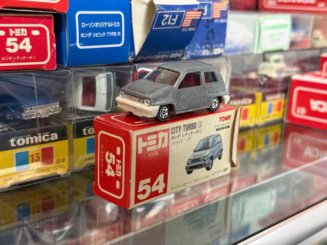 トミカ ホンダ シティ ターボ II 無塗装 丸越特注