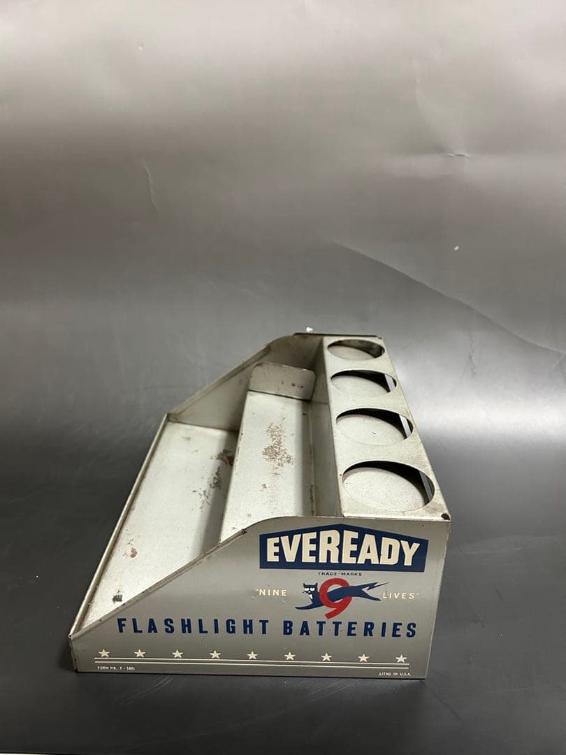 #148 1960年代　EVEREADY シェルフ　ストアディスプレイ　アメトイ