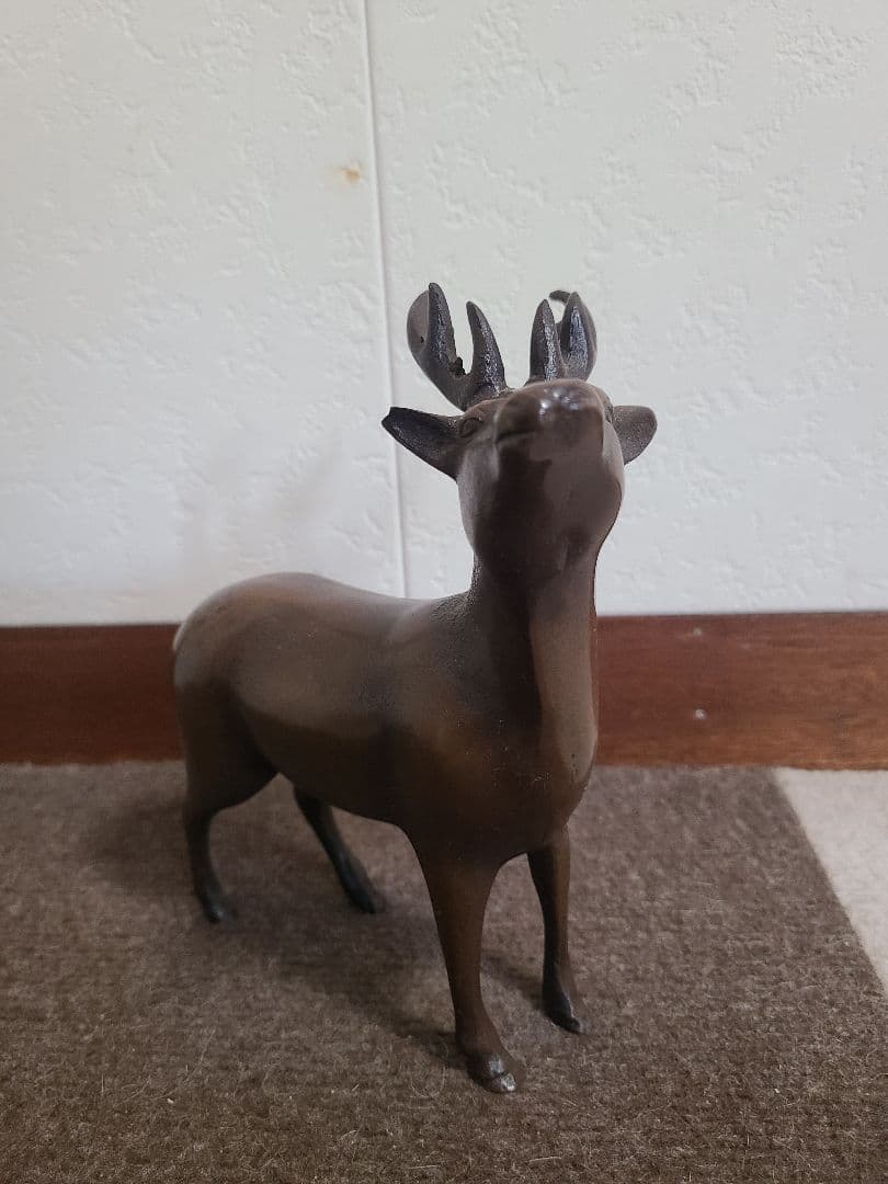 寿老人と鹿の銅像 ※２つ合わせて47㎏