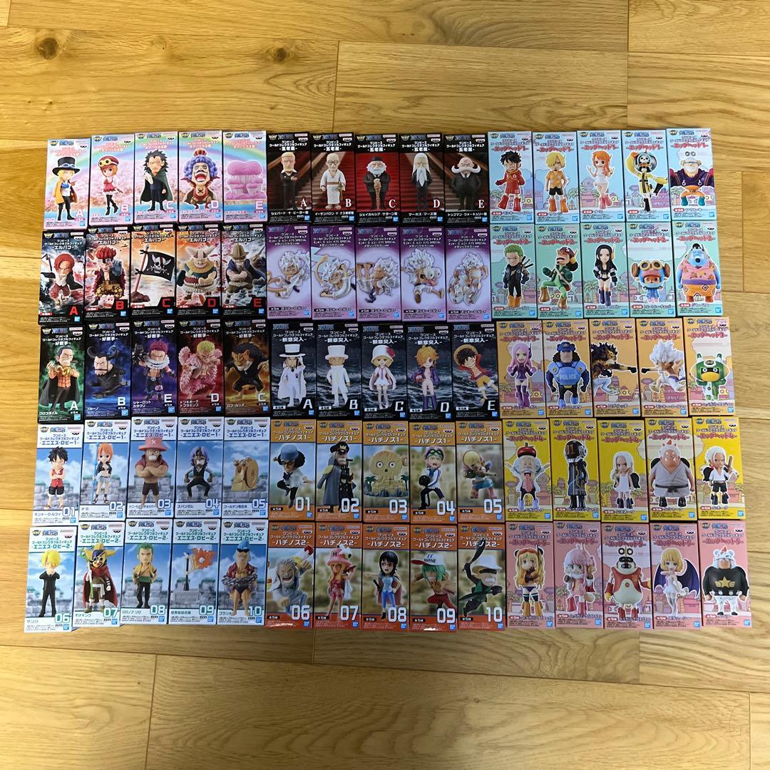 ONE PIECE ワールドコレクタブルフィギュア　75種