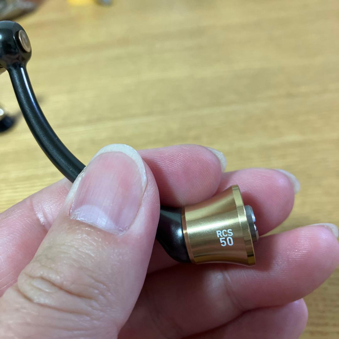 極上美品　ダイワ用　SLP WORKS 50mm ハンドル　リブレ　IP ノブ