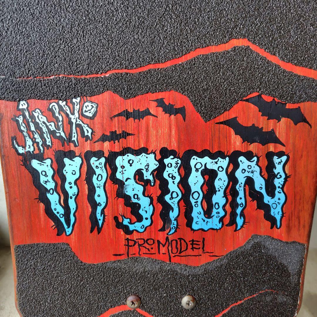 VISION バットグラフィック スケートボード