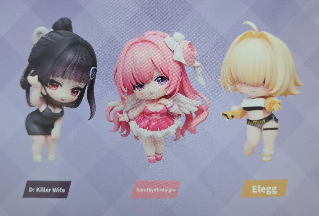 勝利の女神：NIKKE SAC Vol 2 デフォルメフィギュア 3体セット