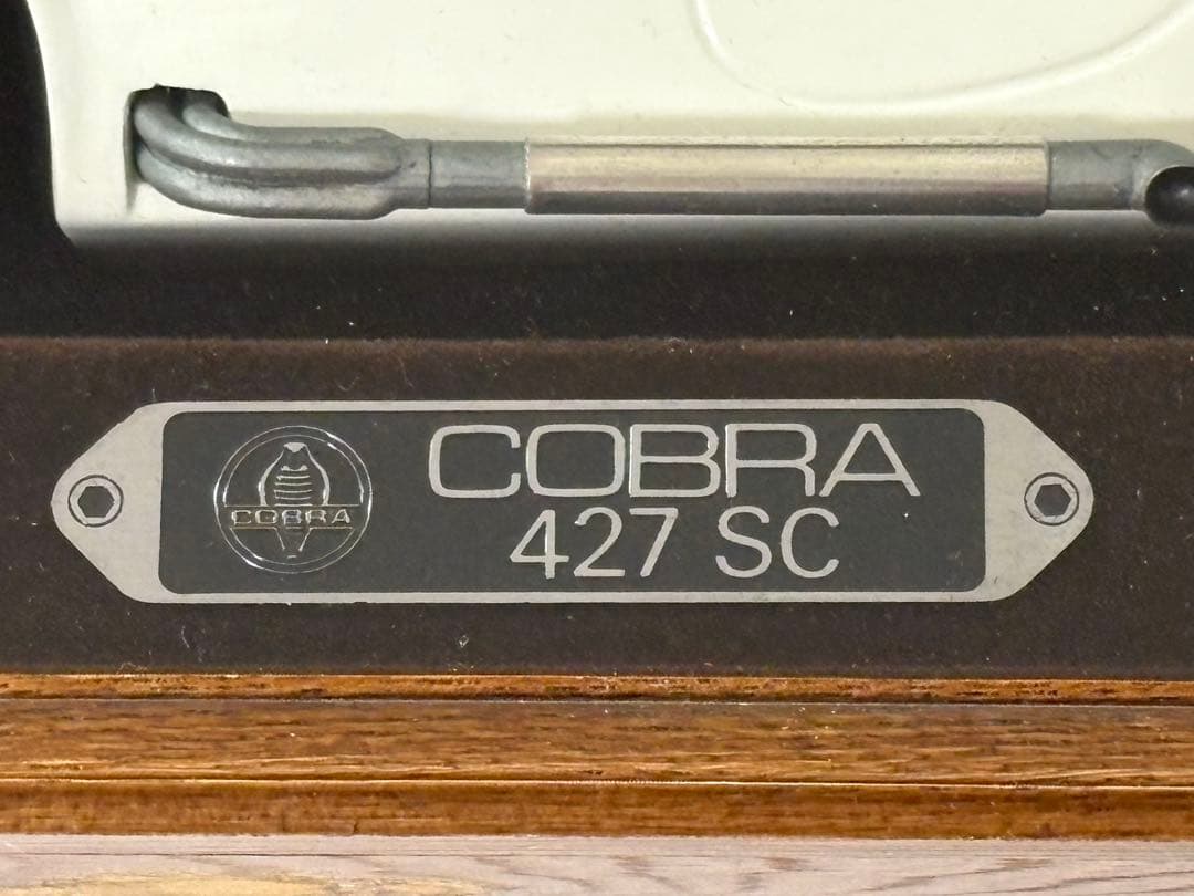 Cobra 427 SC ホワイトモデル　BELLCO社製美品