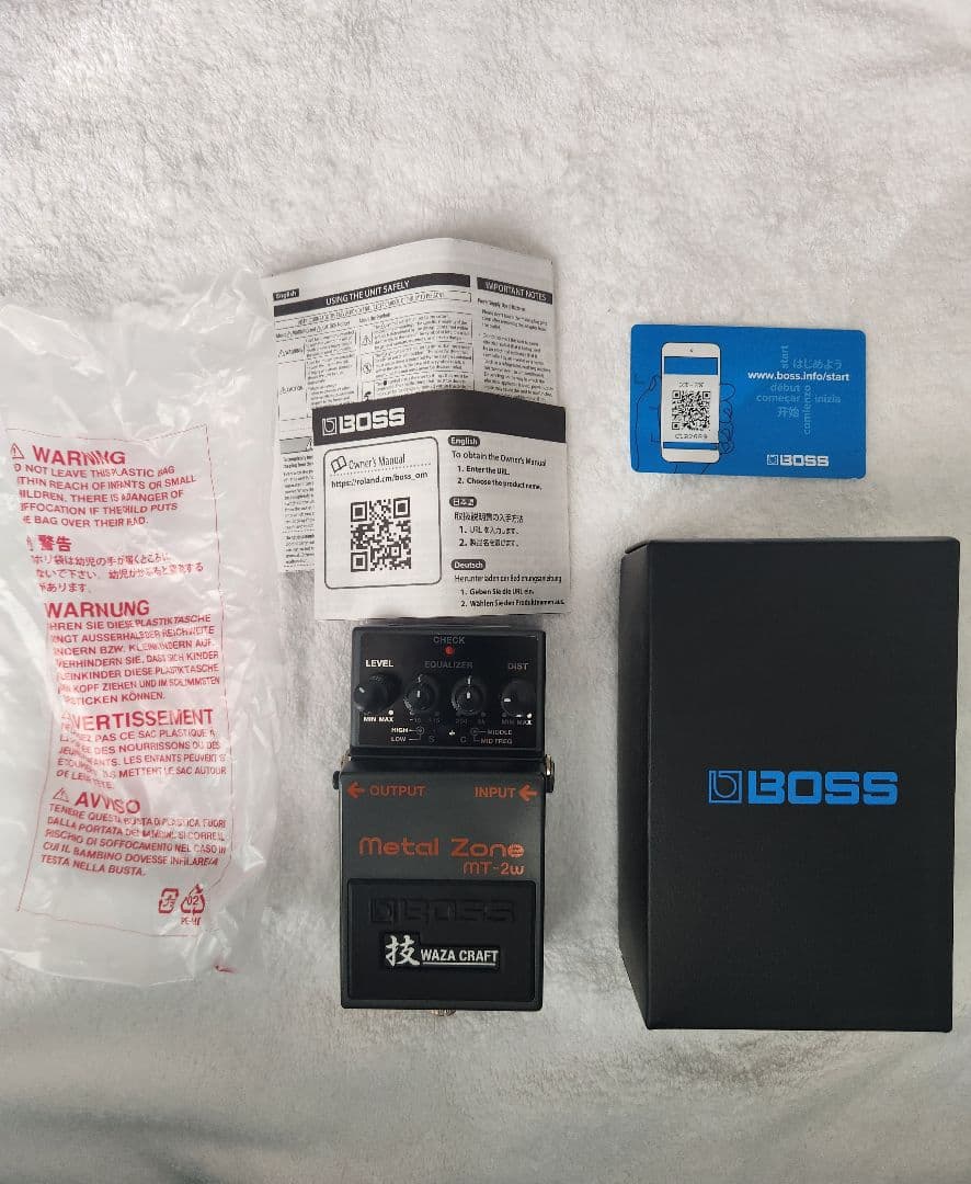 BOSS l Zone MT-2w メタルゾーン　技クラフト