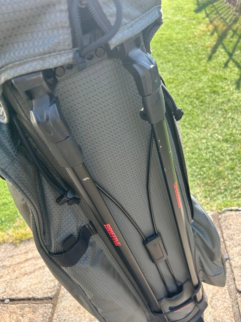 BRIEFING キャディバッグ スタンド付き