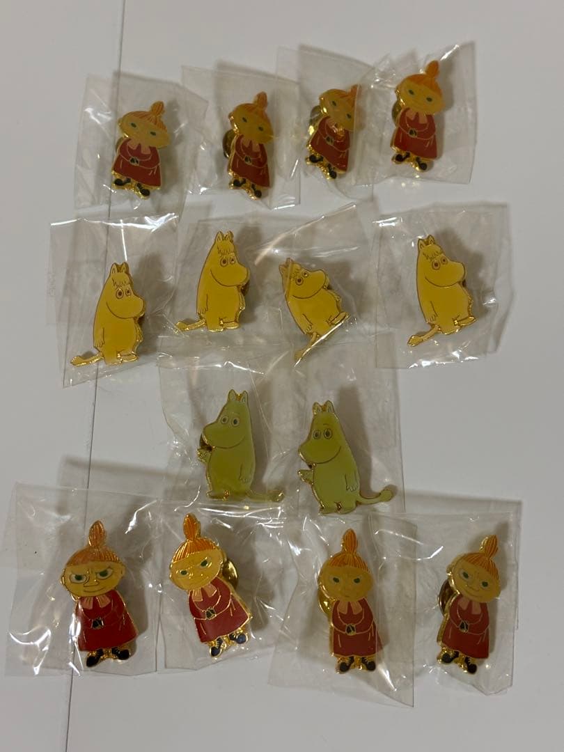 ムーミン　ピンバッチ　14個まとめて