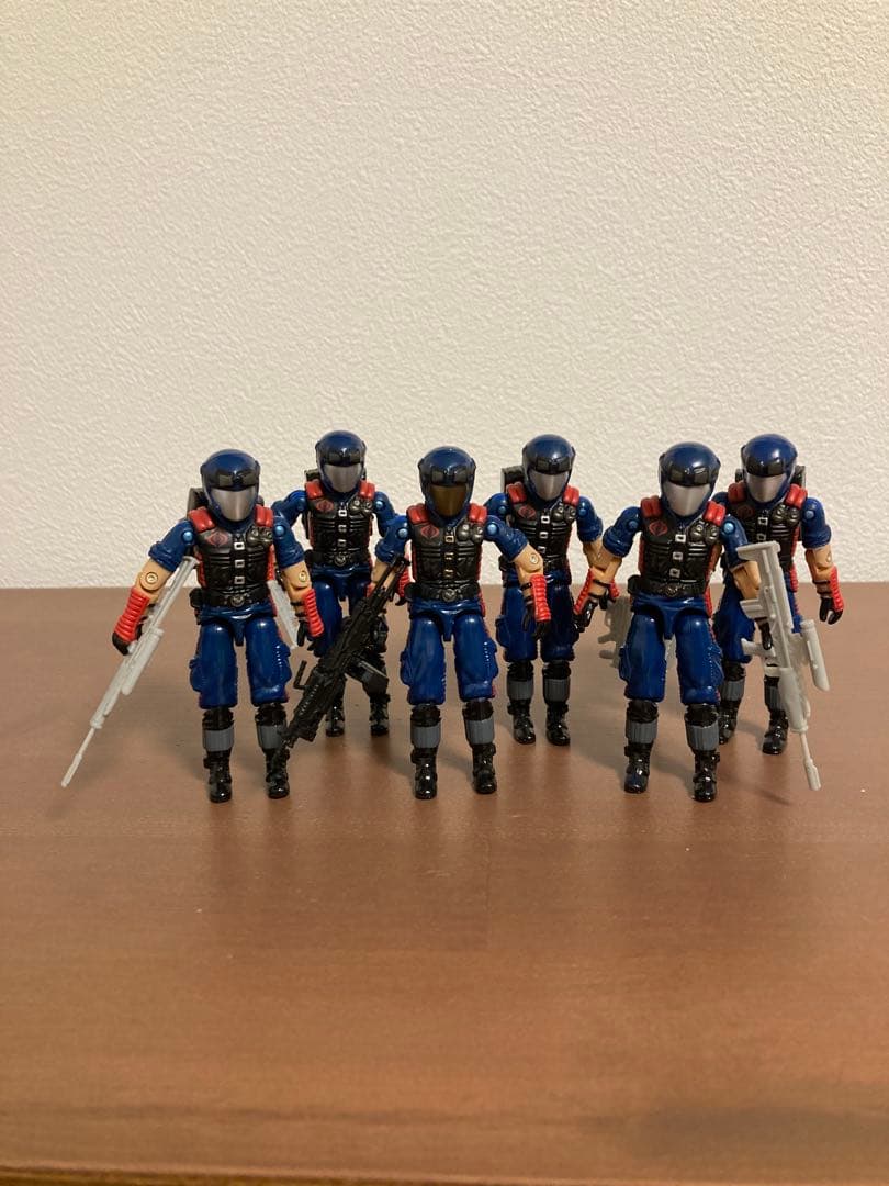 GIジョー コブラ バイパー 6体セット 3.75