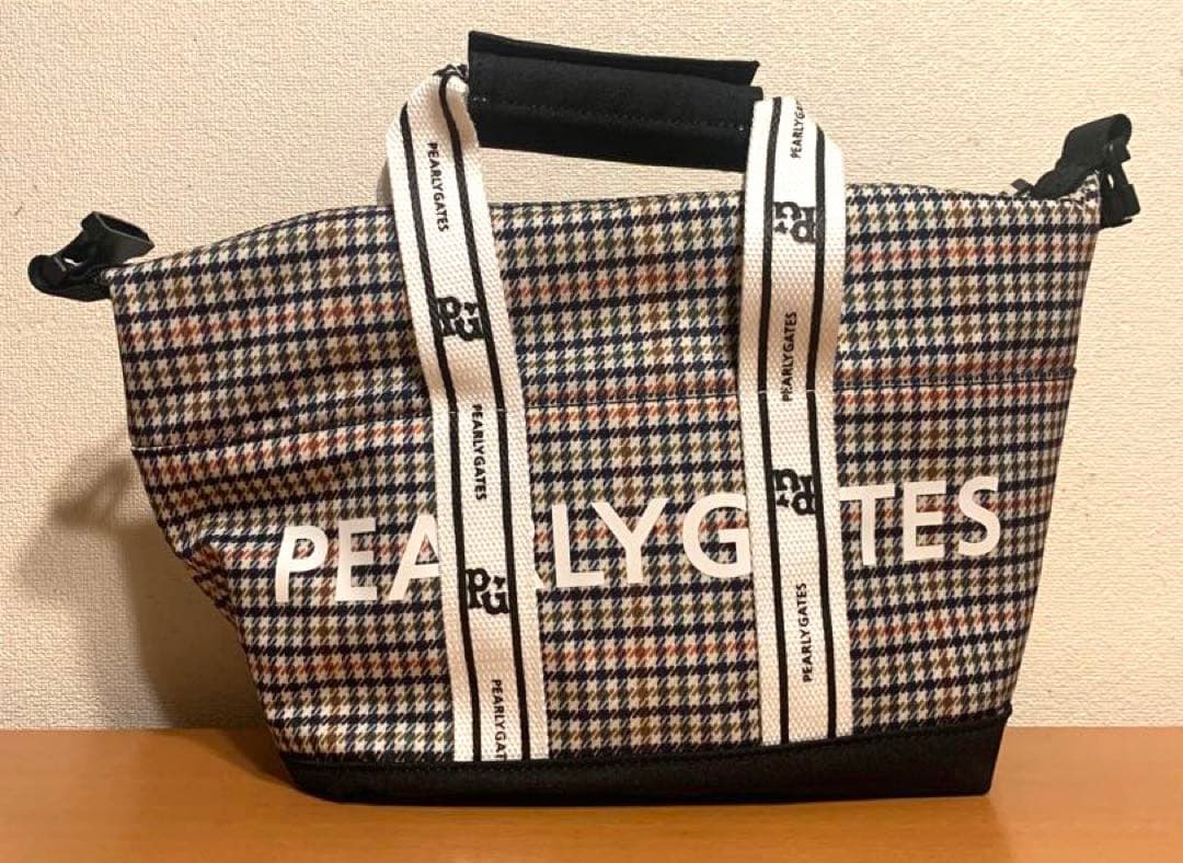 PEARLY GATES チェック柄　ゴルフカートバッグ