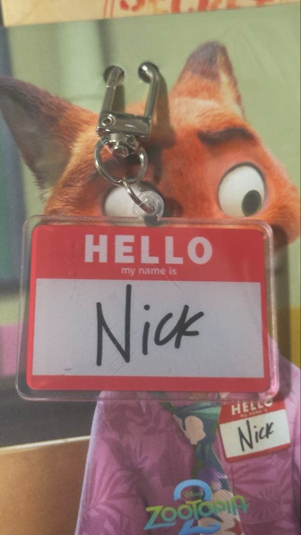 ズートピア2 韓国 映画 劇場 特典 捜査ファイル＆ニンジンペン ネームリング