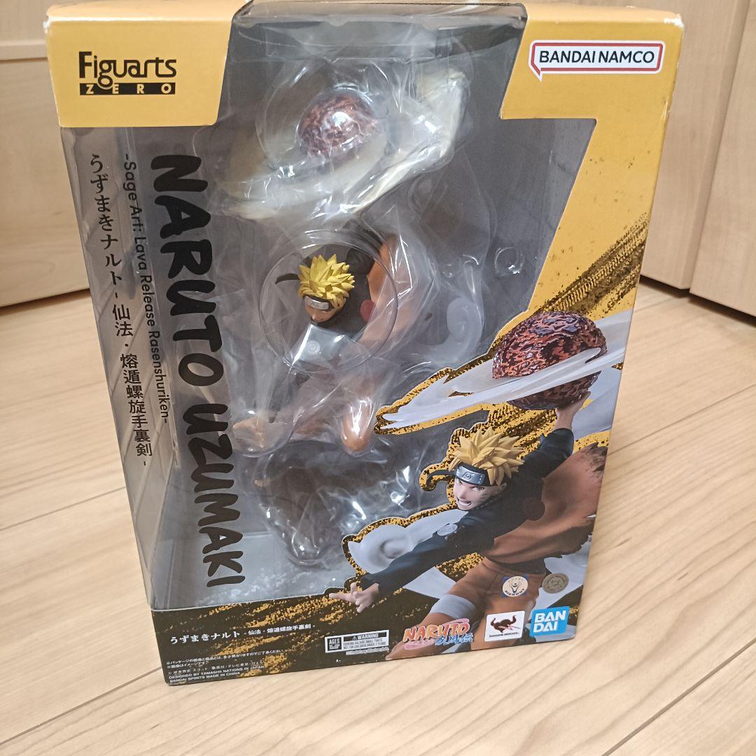 新品 未開封 うずまきナルト 仙法・熔遁螺旋手裏剣