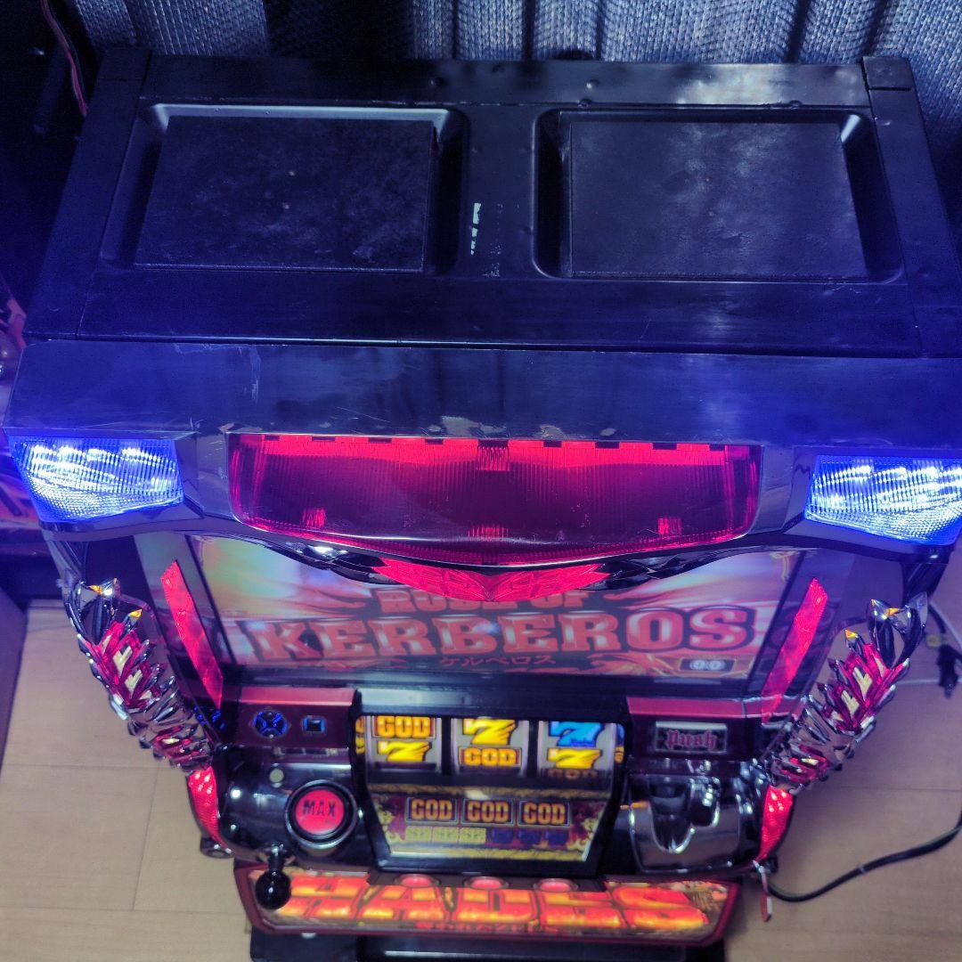 パチスロ実機.初代アナザーゴッドハーデス.不要機.シルバー