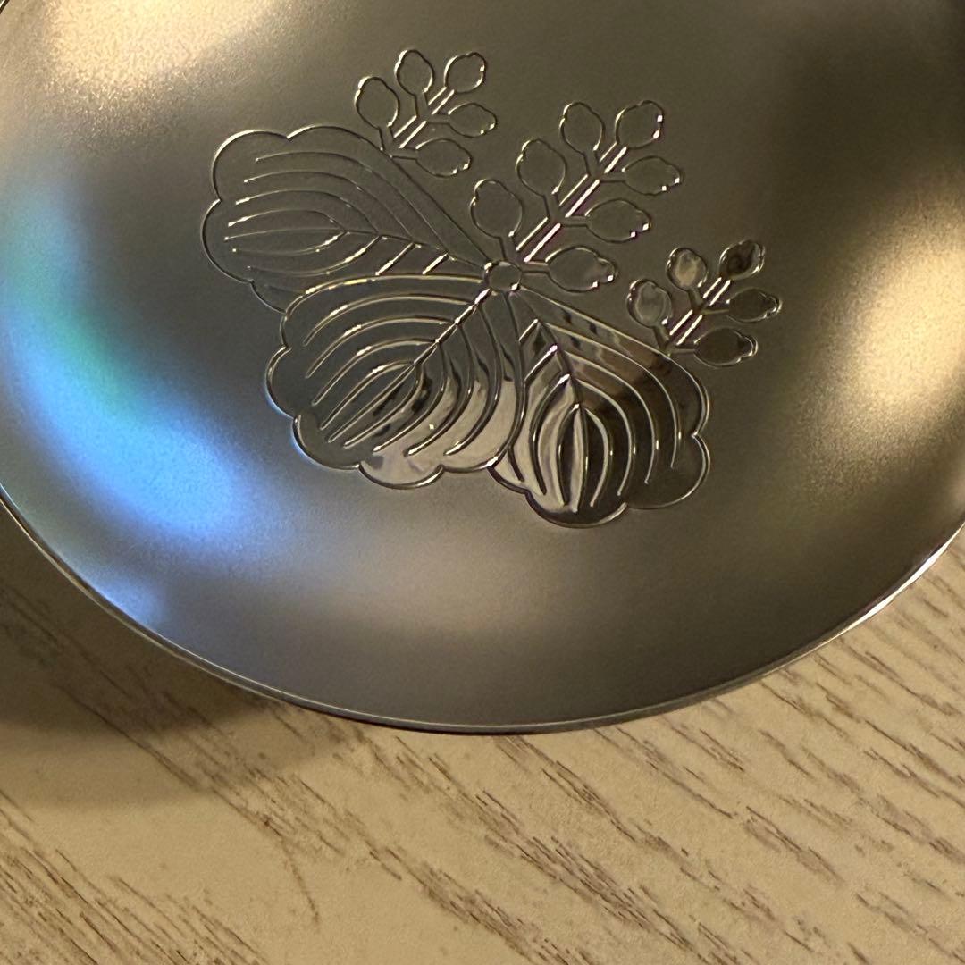 純銀　(大)　銀盃　銀杯　SILVER1000刻印　内閣総理大臣　贈　約178ｇ