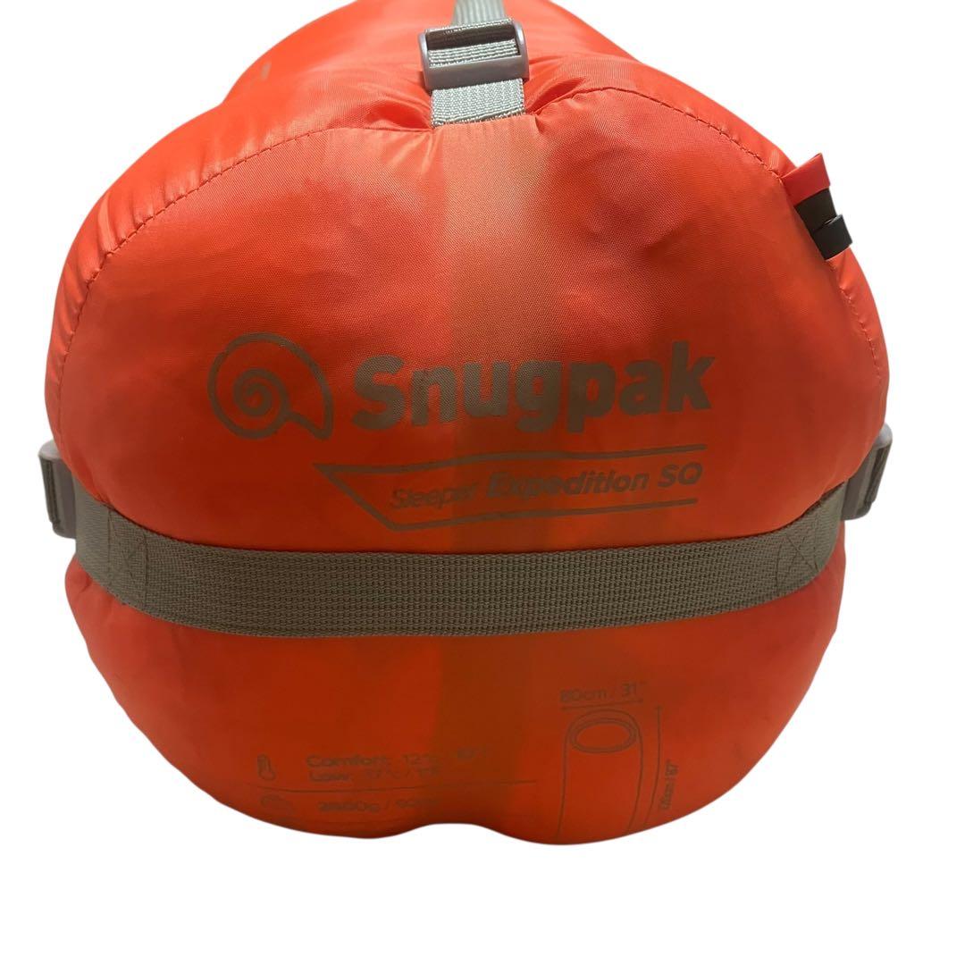 Snugpak Sleeper Expedition SQ 寝袋 オレンジ