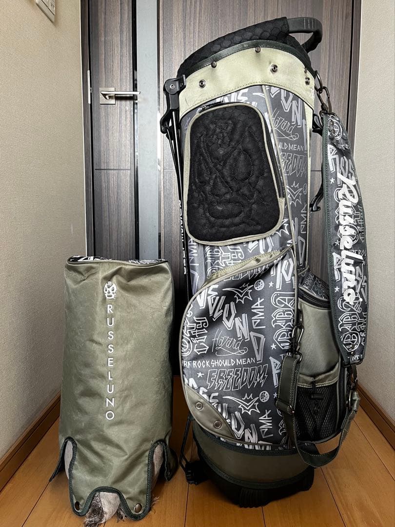 専用　限定品　良品ラッセルノRusseluno スタンド型キャディバッグ　バック