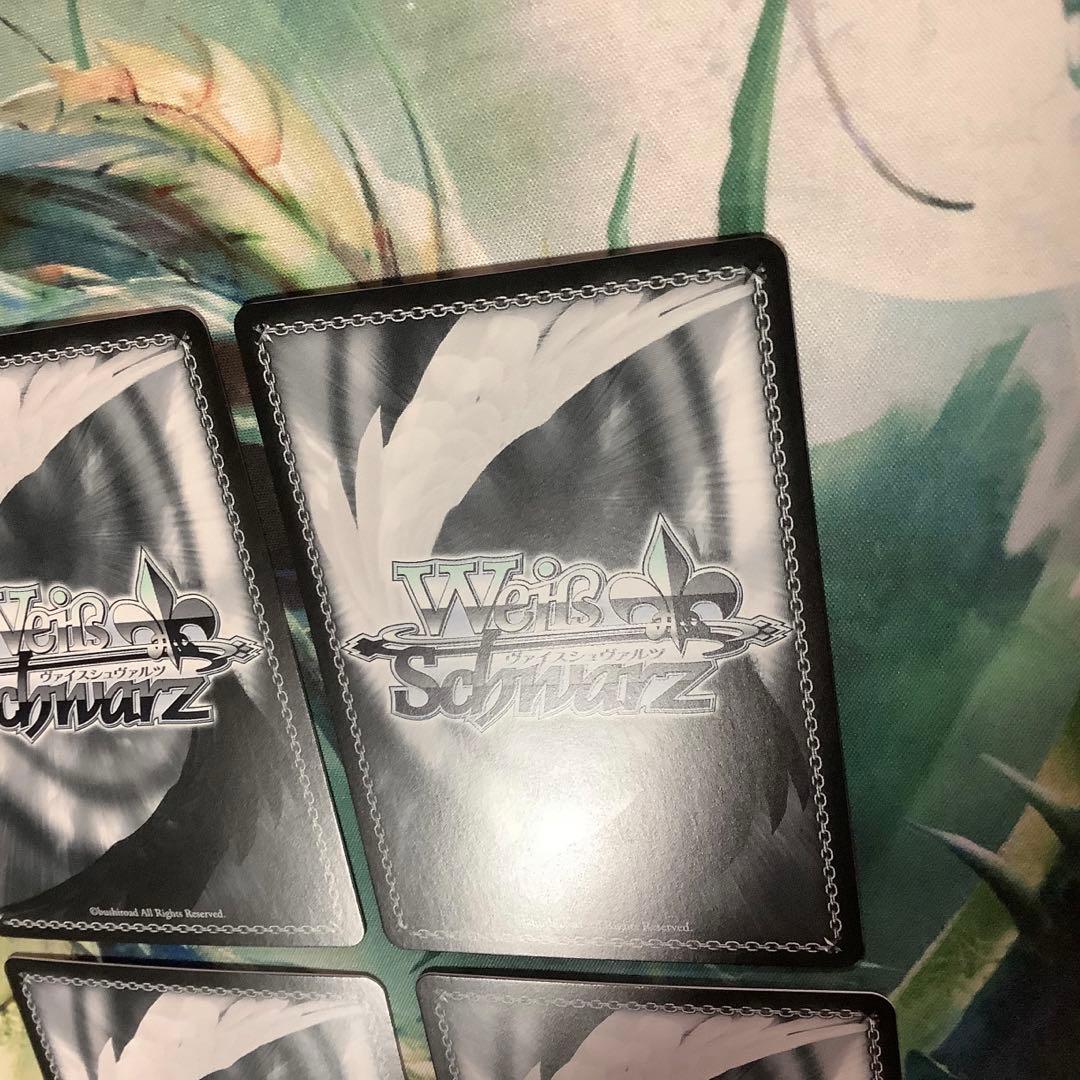 ヴァイスシュヴァルツ　力になりたい 七罪 SP サイン　4枚