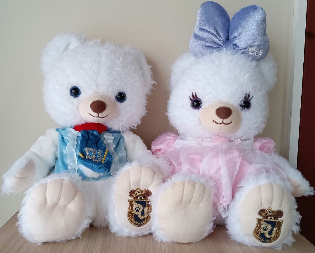 【美品・新品】ディズニーDisney ユニベアシティ ホイップパフィー2体セット