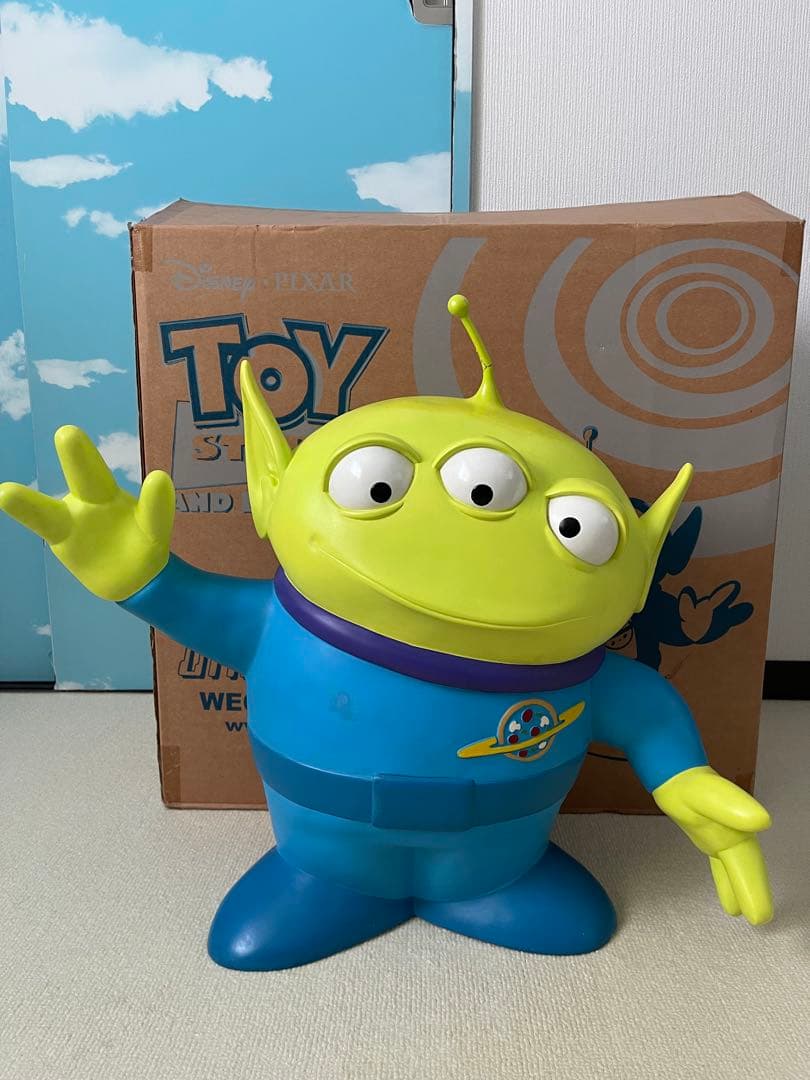激レア　トイストーリー　エイリアン　特大サイズ　フィギュア　レジン製　箱付き