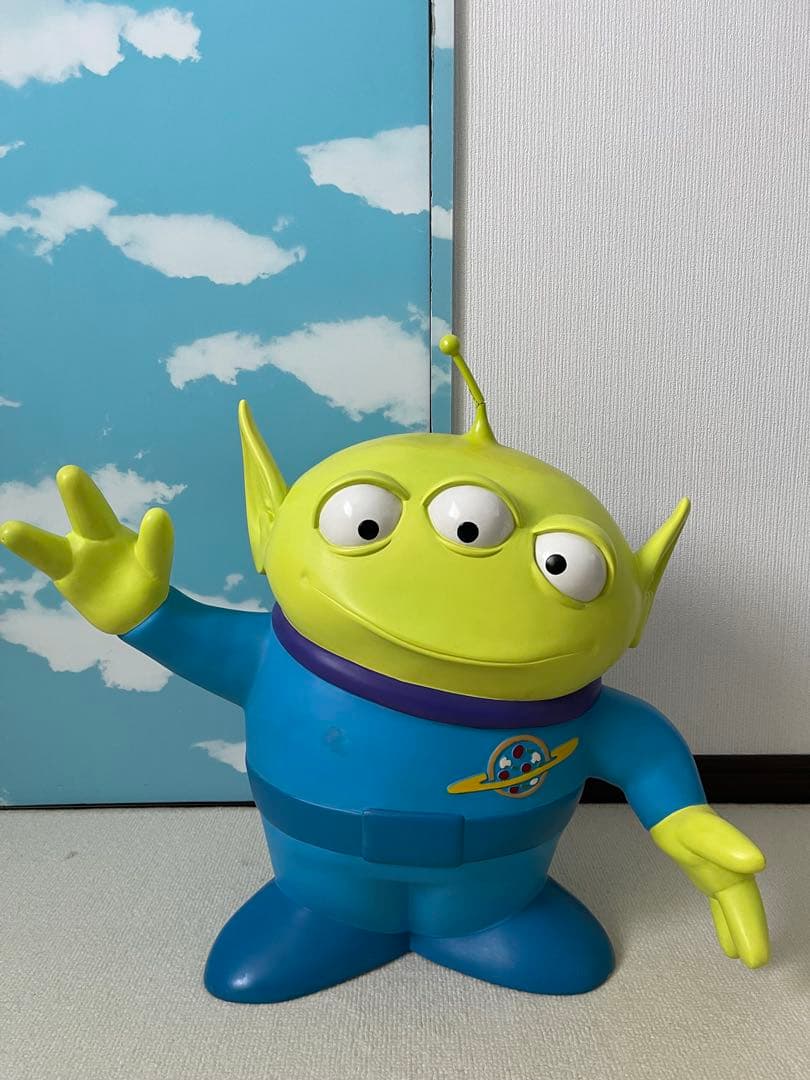 激レア　トイストーリー　エイリアン　特大サイズ　フィギュア　レジン製　箱付き