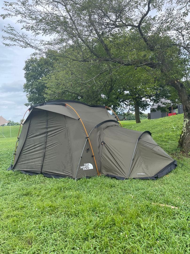 ノースフェイス　エバベース6 テント+エバーカーゴ2