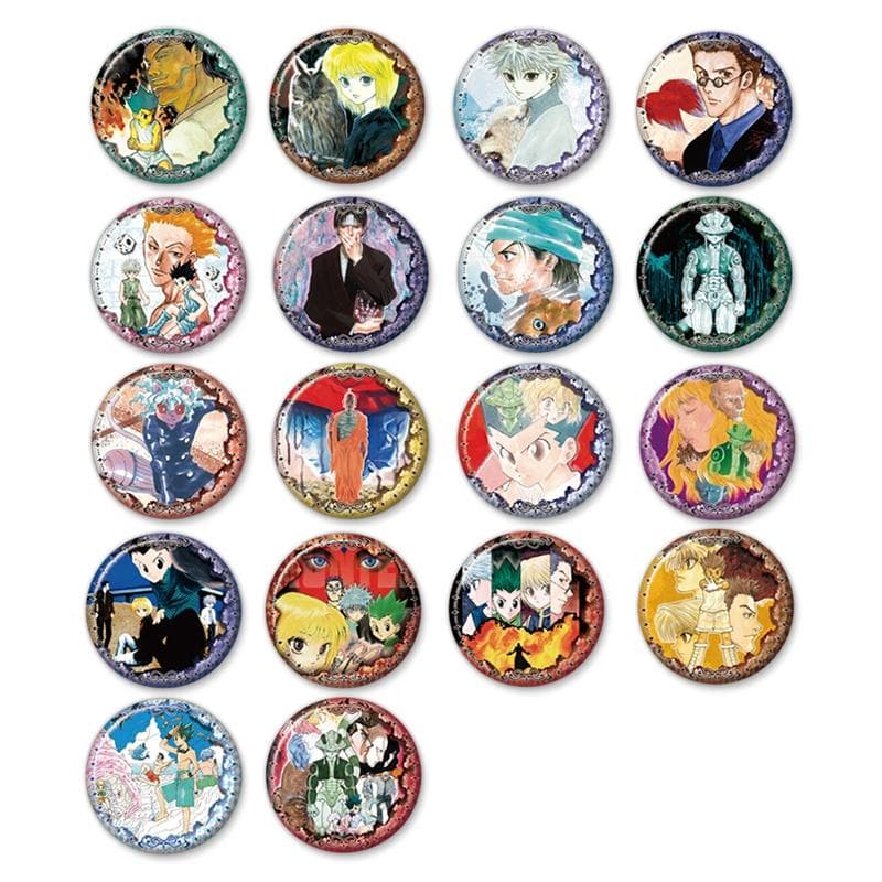 新品『HUNTER×HUNTER』コレクション缶バッジ(全18種)AH4-JF