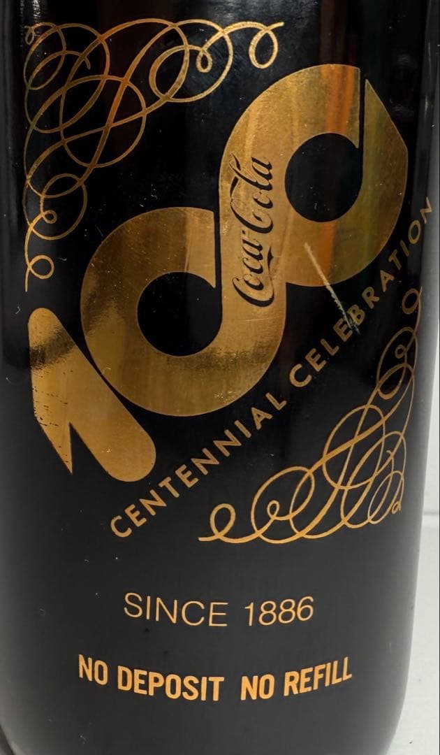 【１点限定】Coca-Cola 100周年 記念瓶 1本
