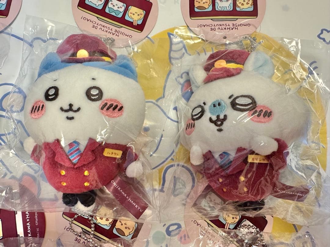 ちいかわ 阪急電車なマスコットコンプリート　6点セット