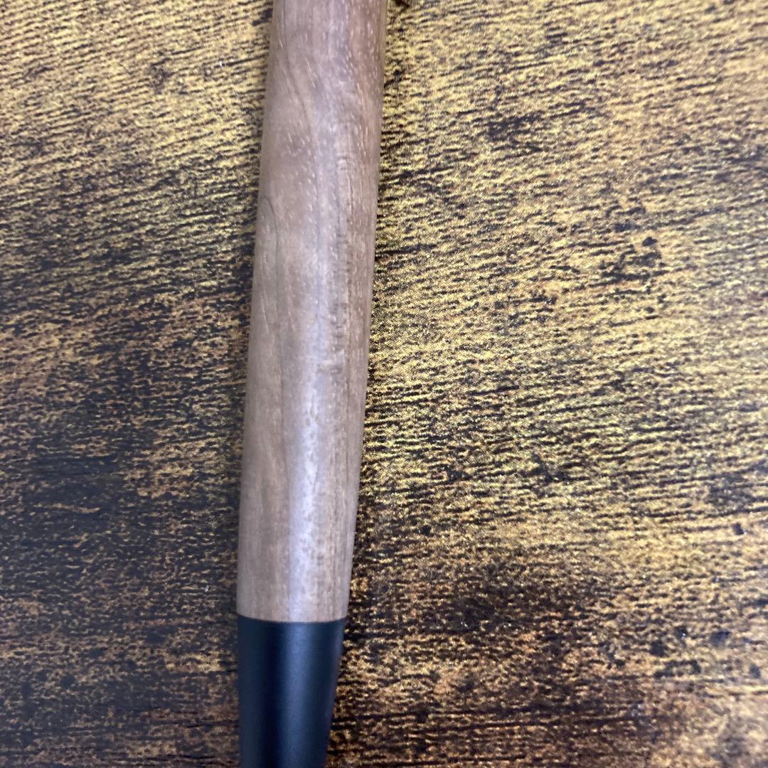 yossy67野原工芸　新型　シルバー金具　胡桃のシャープペンシル