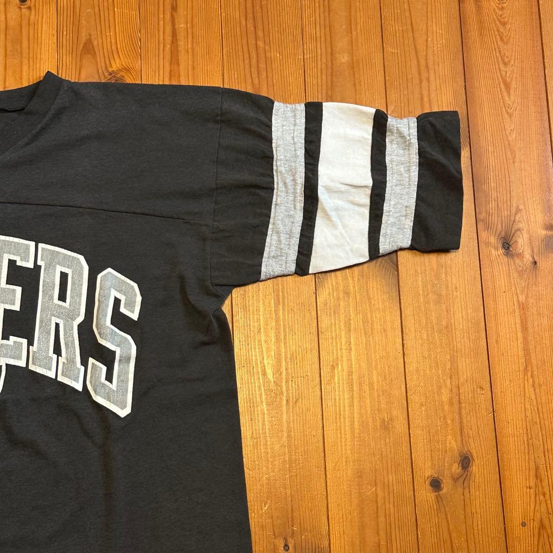 90sNFLロサンゼルスレイダースRAIDERSフットボールTシャツロゴ7USA
