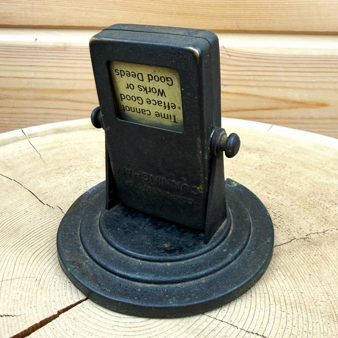 デスクカレンダー アンティーク アドバタイジング 店舗什器 ビンテージ 古道具