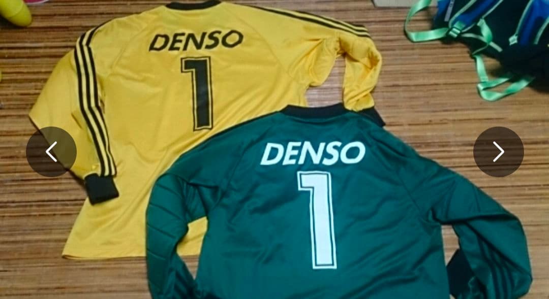 デンソーカップサッカー中国四国大学選抜GKゴールキーパーユニフォーム2枚セット