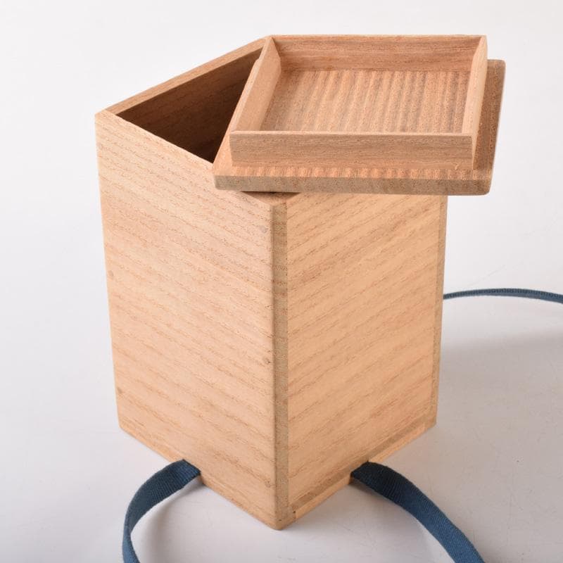 茶道具　備前焼　山本雄一造　茶入　仕覆付　共箱　V　7102