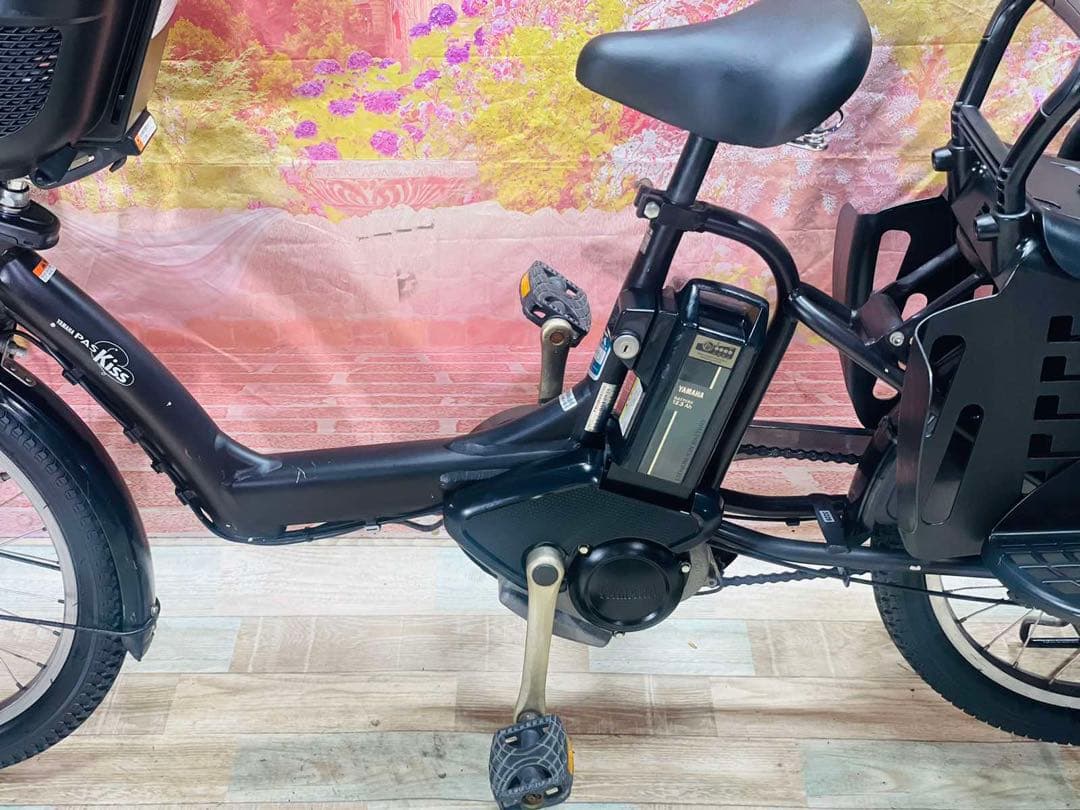 K3229 [大容量12.3Ah]電動自転車ヤマハパスキス子供乗せ 20インチ