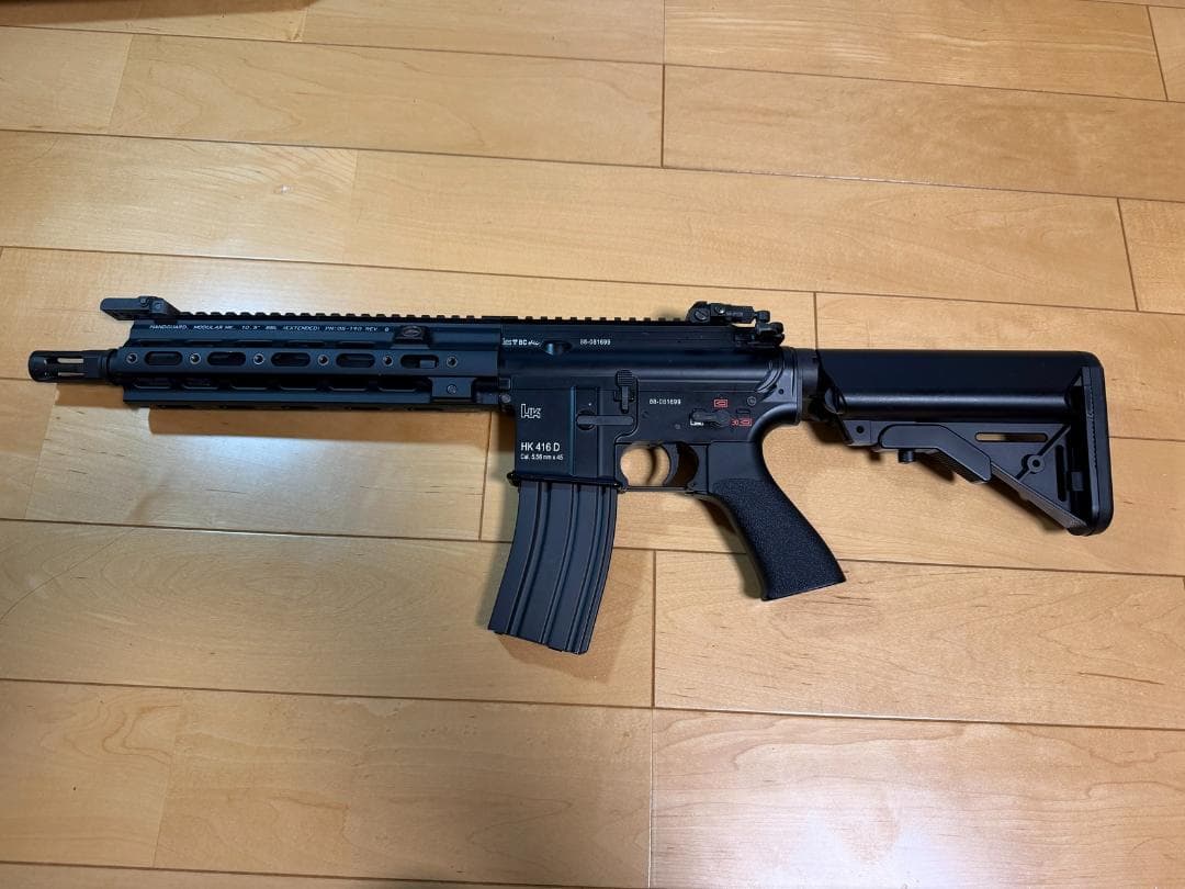 東京マルイ　次世代電動ガン HK416 デルタカスタム ブラック　室内利用のみ
