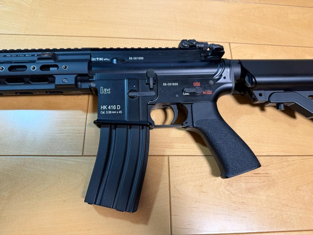 東京マルイ　次世代電動ガン HK416 デルタカスタム ブラック　室内利用のみ