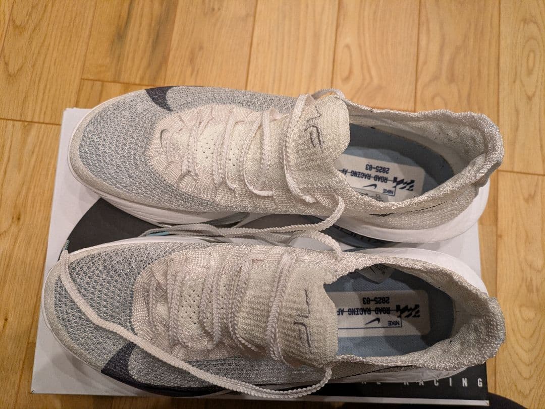 27.5cm ナイキ アルファフライ3 \"ホワイト/ピュアプラチナム”