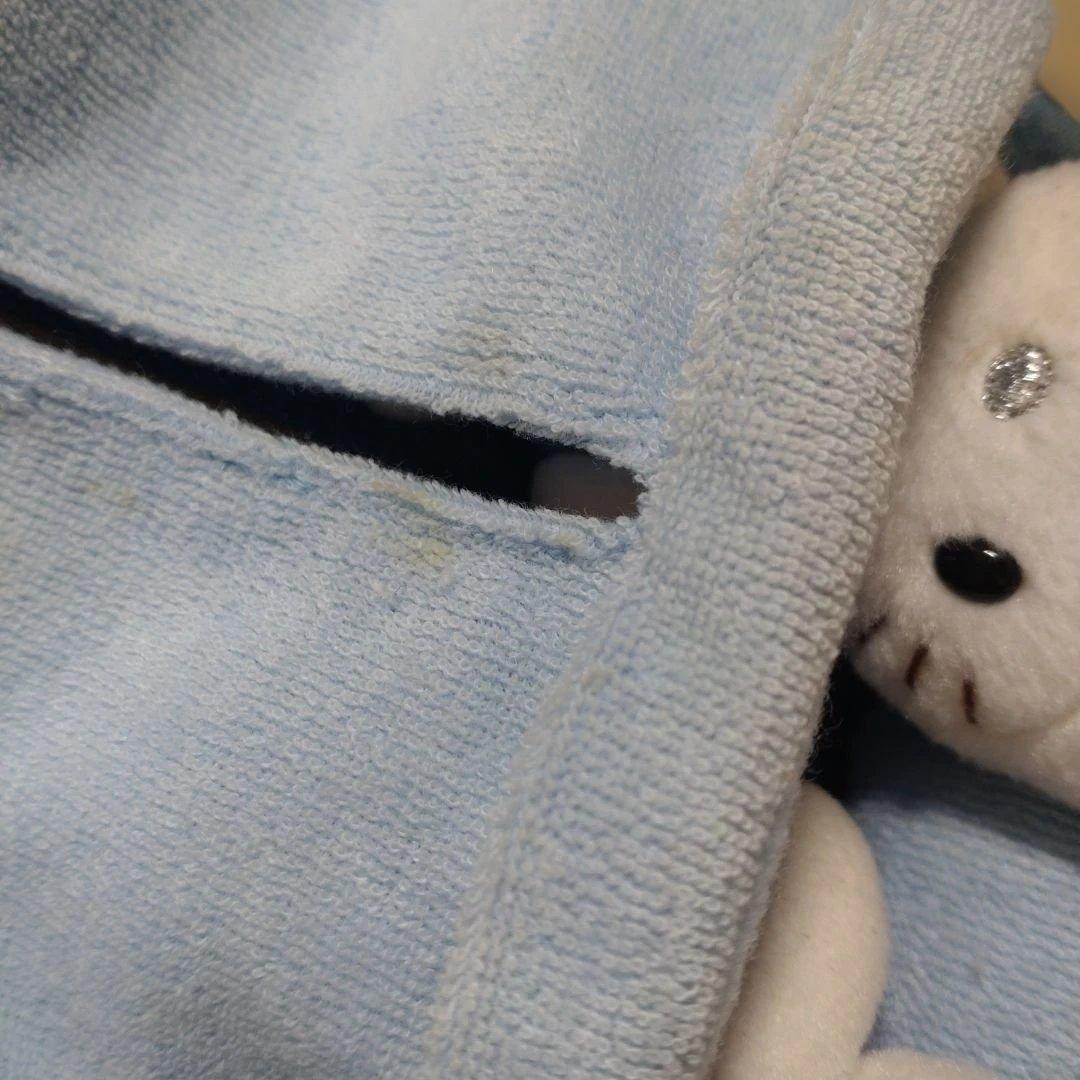 ハローキティ　マスコット付きティッシュカバー　Vivitix