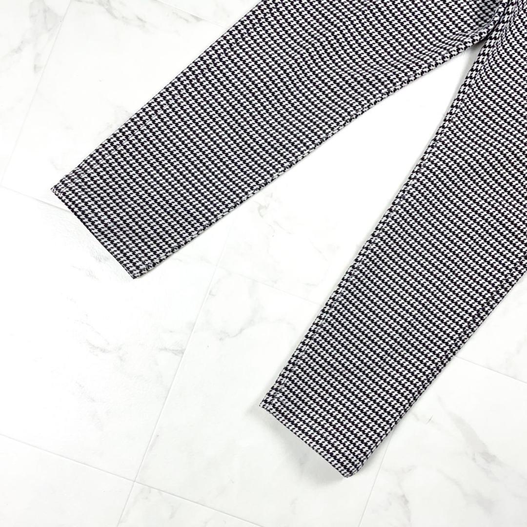 美品 パーリーゲイツ ゴルフウェア 千鳥柄パンツ 茶 サイズ5*GD1159