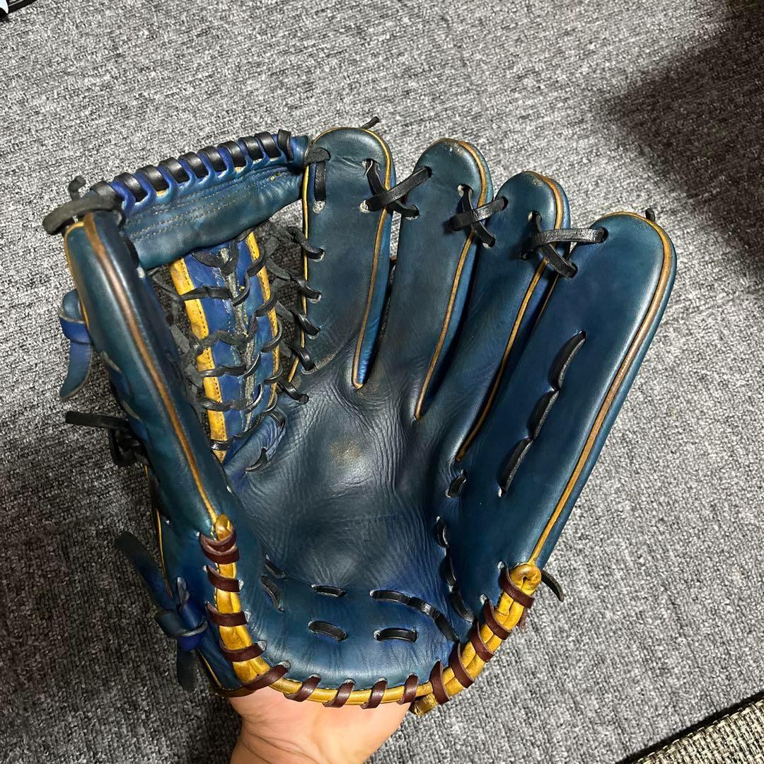 ZETT 軟式 外野手用 グローブ 限定カラー 手入れ用品セット