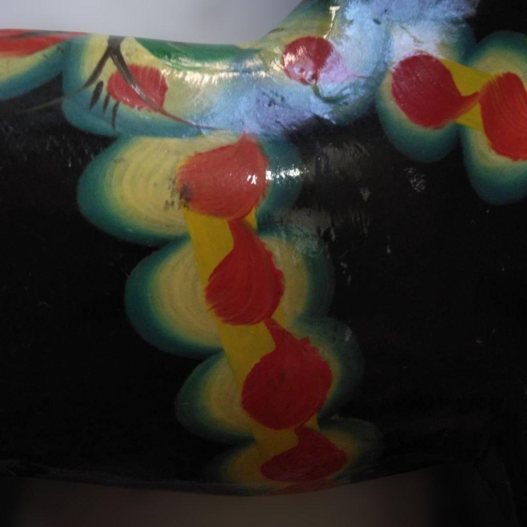 ヴンテージ　スエーデン　ダーラナホースな馬の置物 約15cm