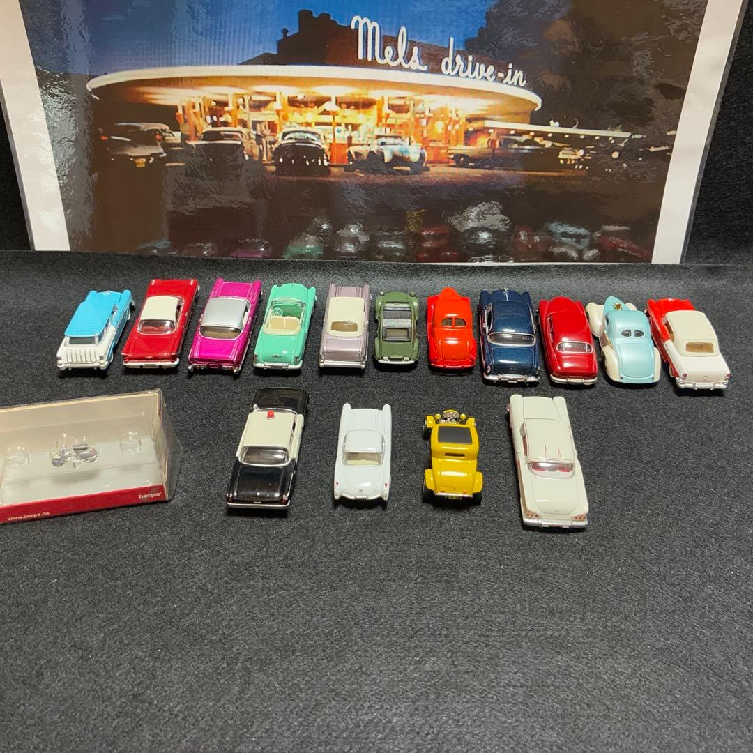 メルズドライブイン アメリカングラフィティ アメリカンダイナー ジオラマ