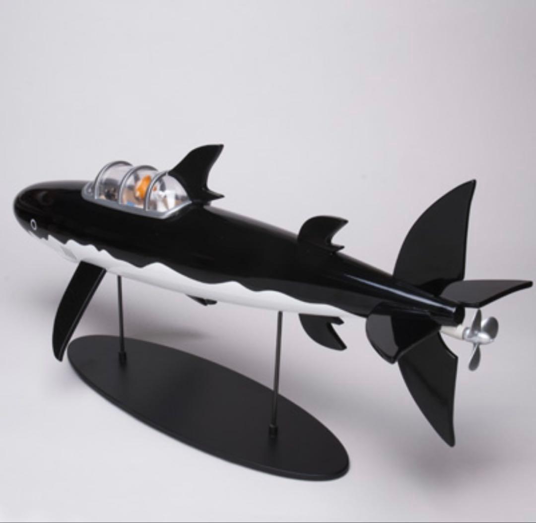 タンタン42cmレジン型大模型　 サメマリン号　激レア超希少　TINTINの冒険
