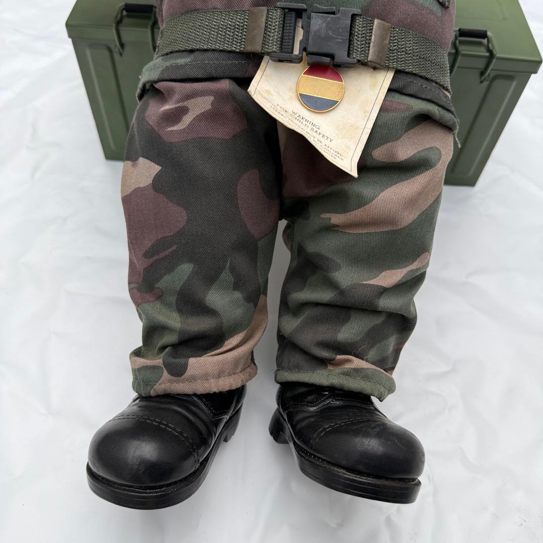 Bear Forces of America　テディベア迷彩服　ピンバッチ付き