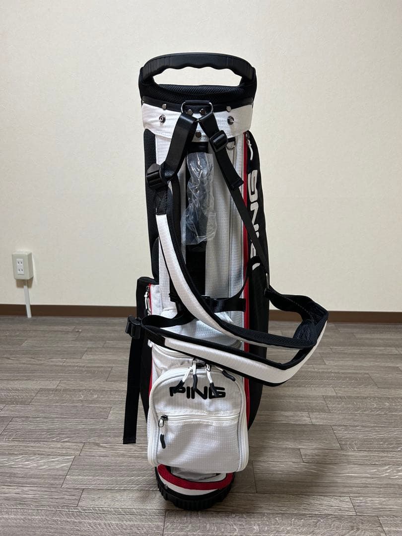 PINGのHoofer Liteスタンドキャディバッグ　トリコロール　未使用品