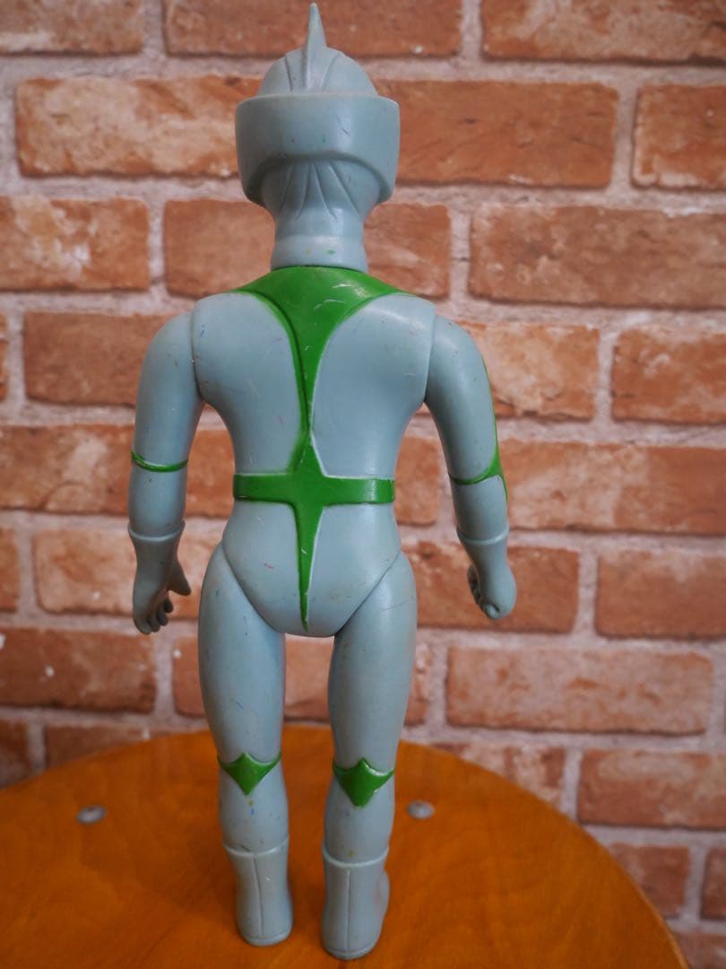 当時物　ミラーマン　ブルマァク　ソフビ　約29cm