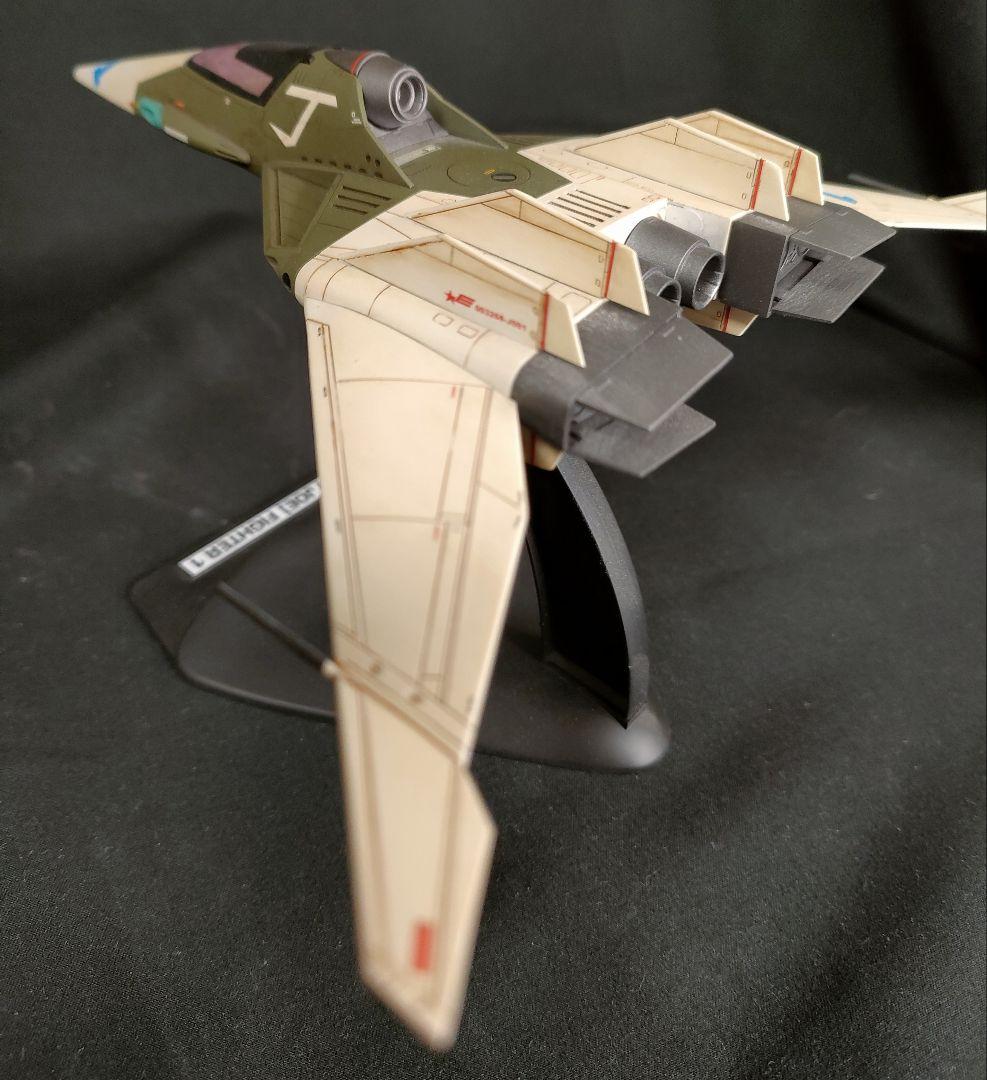 ハセガワ プラモデル 塗装済完成品 「クラッシャージョウ」 ファイター1